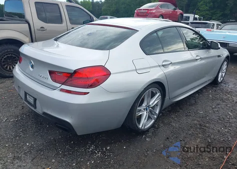 2014 BMW 650I Gran Coupe z USA, uszkodzony, nr VIN WBA6B2C58ED129639